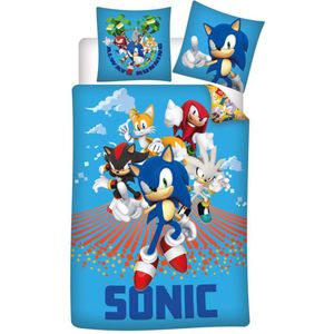 Sonic Dekbedovertrek Always Running - Eenpersoons - 140 x 200 cm - Polyester
