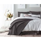 Sleeptime Bedsprei Wayfair Anthracite Bedsprei 260x250 cm