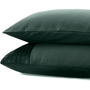 Dreamtime Velvet Band Groen 2pack slopen Green 60 x 70 - 60x70