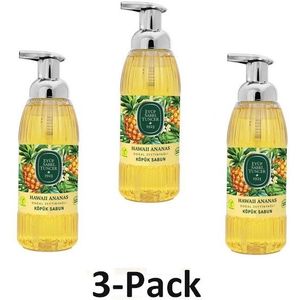 Eyup Sabri 3-Pack - Handzeep Hawaii Ananas 500ml - 500 ml - Overige kleuren
