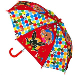 Bing Bunny - Paraplu Friends - Rond 68 x 55 cm - Polyester