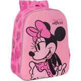 Disney Minnie Mouse Rugzak, Loving - 34 x 26 x 11 cm - Polyester - 34x26x11 - Roze