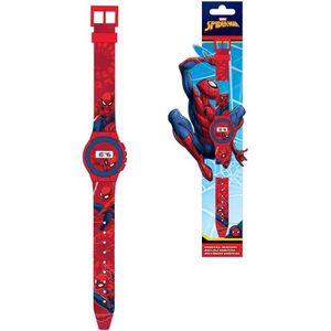 Spiderman Digitaal Horloge Hero - 22 cm - 22cm - Rood