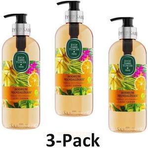 Eyup Sabri 3-Pack - Handzeep Bodrum Mandarijn 500ml - 500 ml - Overige kleuren
