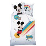 Disney Mickey Mouse Colourful - Dekbedovertrek - Eenpersoons - 140 X 200 cm - Katoen