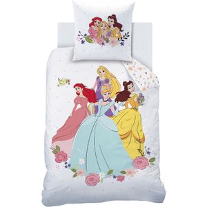 Disney Princess Dekbedovertrek Ball - Eenpersoons - 140 x 200 cm - Katoen