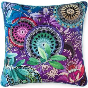 Gevuld kussen Axelle - 1-48x48 polyester HIP nr.30364 multi - Multikleur