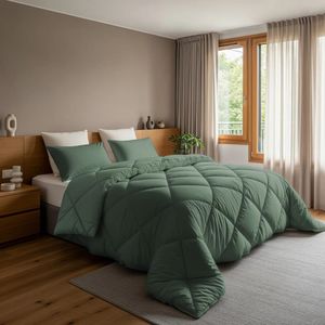 Sleeptime - Lazy Dekbed - Effen - 140x200 cm - Warmteklasse 2 - Dekbed