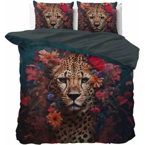 Dreamhouse Dekbedovertrek Leopardo Multi - 200x220 + 2 kussenslopen 60x70 - Multikleur