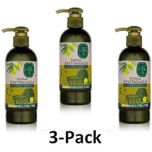 Eyup Sabri 3- Pack - Hand & Body Olijf Olie 250ml - 250 ml - Overige kleuren
