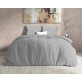 Dreamhouse - Mendez - Dekbedovertrek - Grijs - 240x220 + 2 Kussenslopen 60x70
