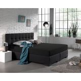 Dreamhouse Hoeslaken Dubbel Jersey 220 gr. Black - 160/180x200/220/30 - Blauw