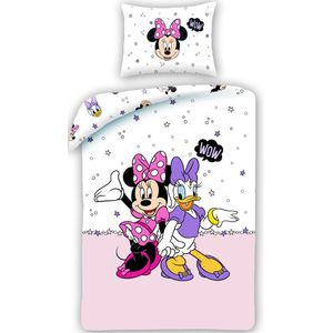Disney Minnie Mouse Dekbedovertrek, Wow - Eenpersoons - 140 x 200 cm - Katoen