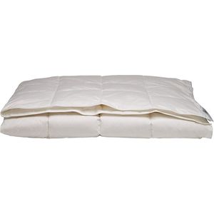 Ducky Dons Zomerdekbed bamboe - 260x220 - Wit