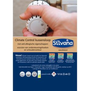 Silvana - Kussenbeschermer Climate Control Sloop -  met schoudercontour