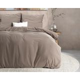 Dreamhouse - Mendez - Dekbedovertrek - Taupe - 240x220 + 2 Kussenslopen 60x70