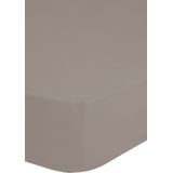Hoeslaken 90x200 HIP cotton-satin clay