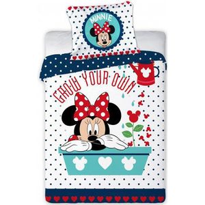Disney Minnie Mouse - Grow your own BABY dekbedovertrek 100 x 135 cm Multi --100x135 + 1 kussensloop 40x60
