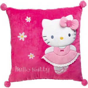 Hello Kitty - Sierkussen, Ballerina - 43 x 43 cm - Pluche