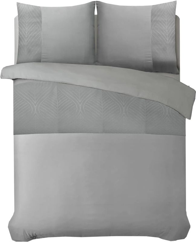 Dekbedovertrek Berlin - Zand - Inclusief Kussensloop - 100% Microvezel