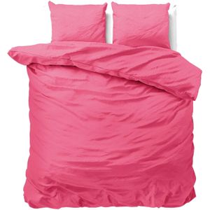 Dekbedovertrek - Wit - Katoen - 240x220 cm