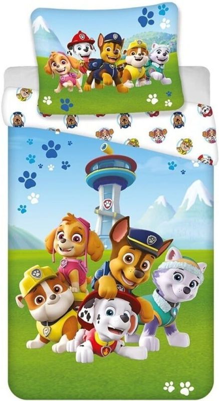 PAW Patrol - Dekbedovertrek - Multi - 140 x 200 cm - 65 x 65 cm