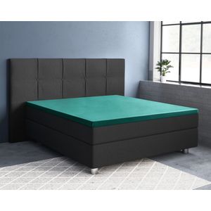 Hoeslaken - Katoen - Grijs - 140x200 cm