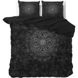 Sleeptime - Dekbedovertrek Katinka - Antraciet - 140x200x220 + 1 Kussensloop 60x70