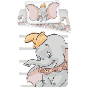 Disney Dumbo Little One BABY Dekbedovertrek - 100x135 cm - Multi - 100x135 + 1 kussensloop 40x60 - Multikleur