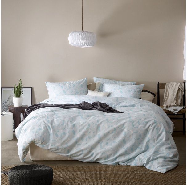 MOODIT - Odil - Dekbedovertrek - Groen - 100% Katoen - 2-Persoons