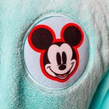 Disney Mickey Mouse Badjas, Classic - 100% Polyester - 6/8 jaar - Blauw