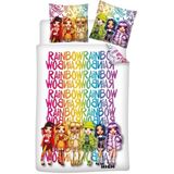Rainbow High Dekbedovertrek, Fashion School - Eenpersoons - 140 x 200 cm - Polykatoen