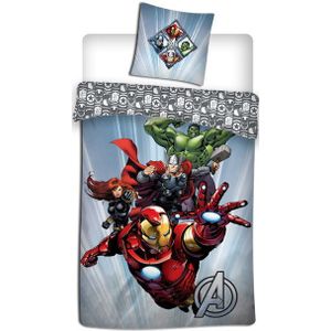 Marvel Avengers Dekbedovertrek - 140 x 200 cm - Polyester