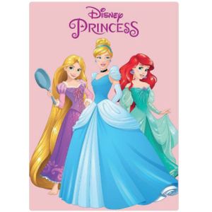 Disney Princess Fleecedeken, Summer Adventures - 100 x 140 cm - Polyester - 100x140 - Multikleur