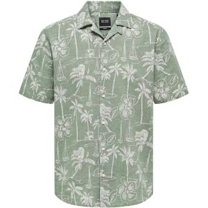 Only & Sons Caiden Ss Reg Hawaii Linen