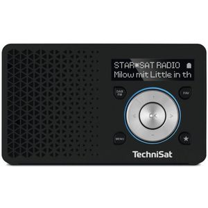 Technisat Digitradio 1, Black/Silver Incl. Reserve-Battery
