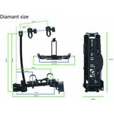 Pro User - Diamant Fietsendrager - Staal en Aluminium - Maximaal Draaggewicht 60 kg