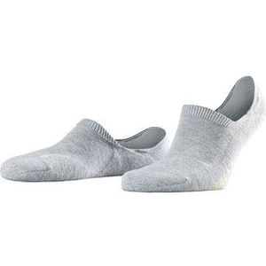 FALKE Cool Kick anatomische pluche zool functioneel garen footies unisex grijs - Maat 37-38