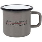 Bo-Camp Urban Outdoor - Mok - Emaille - Taupe