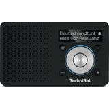 TechniSat - DIGITRADIO 1A - Draagbare DAB+ Radio - Zwart/Zilver - 1 W RMS