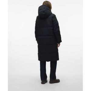 Vero Moda - VMMARGARET LONG COAT GA - Dames Jas - Zwart - 100% Polyester
