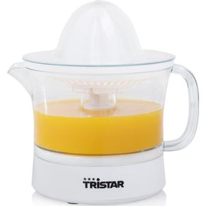 Tristar Citruspers CP-3005 - Elektrische Citruspers met afneembare schenkkan - 25W - 0.5 liter - Wit