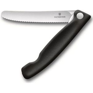 Victorinox - Swiss Classic - Tomatenmes - Zwart - 11 cm - Inklapbaar