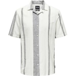 Only & Sons Caiden Ss Stripe Linen Resort