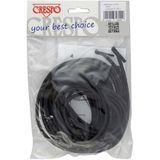 Crespo Elastiek Crespo Relaxst 2Kort/2Lang Zwart