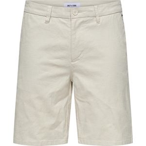 Only & Sons Mark 0011 Cotton Linen Shorts Heren