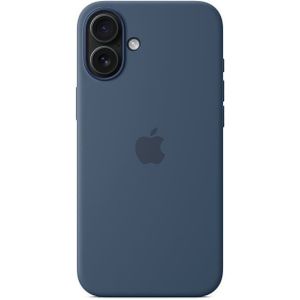 MYYA3ZM/A Apple Silicone Case with MagSafe iPhone 16 Plus Denim