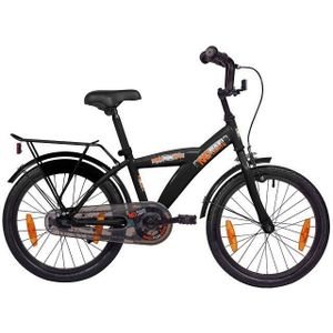 Bikefun Fiets Bike Fun 18 Inch No Rules | Remnaaf | Matzwart