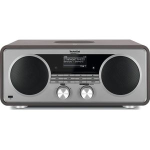 TechniSat DigitRadio 601 hifi audio radio met DAB+ en FM ontvangst, internet radio, CD-speler en