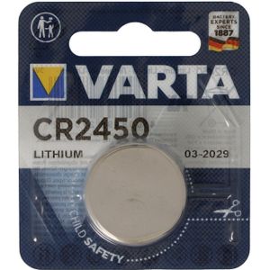 Batterij geschikt voor Philips HUE dimmer schakelaar 1x Varta CR2450 lithium batterij IEC CR 2450